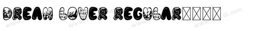 Dream Lover Regular字体转换